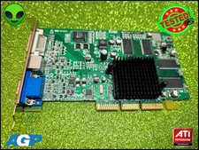 ATI RADEON 7000 VE 64 MB SCHEDA VIDEO AGP VGA S-VIDEO DVI #634