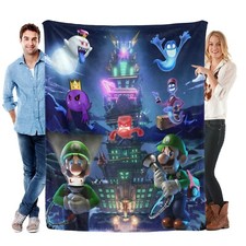 Coperta Luigis Mansion letto