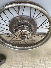 ruota a raggi per custom con disco freno