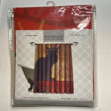 Museum Collection Le Chat Noir TENDA DOCCIA 70x72" Gatto Nero NUOVO