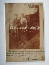 TRIESTE TENNIS 1902 tenniste racchetta raquet vecchia cartolina