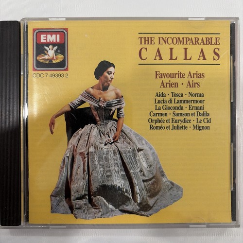 The incomparable callas - incomparable,