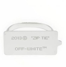 Bracciale off white - off-white, zip