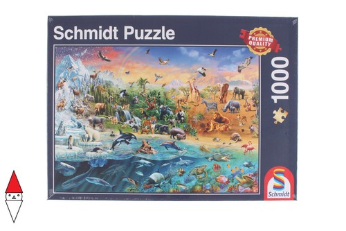 Puzzle animali schmidt - puzzle,