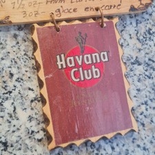 Insegna in legno Havana Club Ricette Cocktail  Palmen Decorazione Regalo Legno 