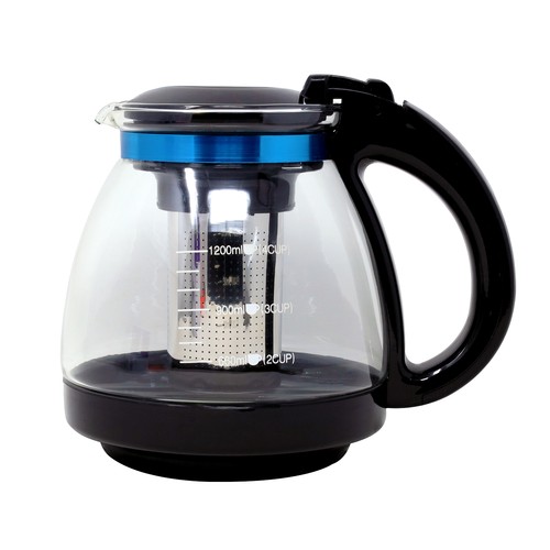 1500ml glass teapot with - 1500ml,