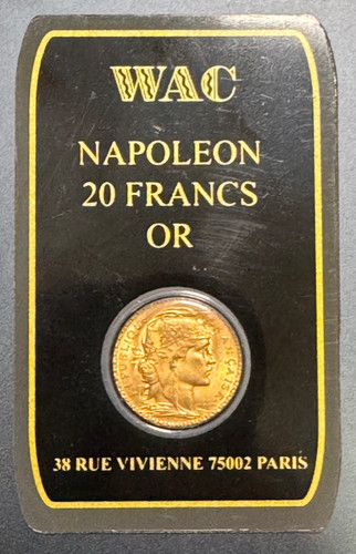 Napoleone franchi oro - 20,