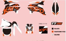 Kit grafiche adesivi completo - kit,
