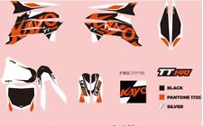Kit Grafiche Adesivi Completo Per Pit Bike Kayo TT 125 140 160 170 190 KRZ