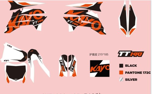 Kit grafiche adesivi completo - grafiche,