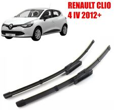 KIT 2 SPAZZOLE TERGICRISTALLO ANTERIORE RENAULT CLIO 4 IV DAL 2012+ 350MM+650MM