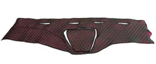 Nero+Rosso Cruscotto Eco Pelle