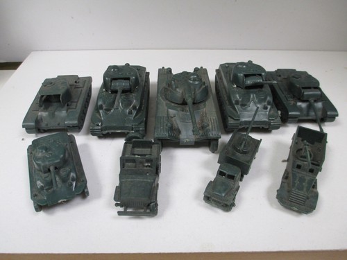 Lot militaire char tank - tank, jeep