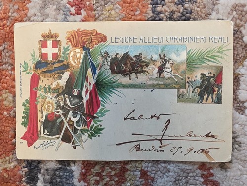 Antica cartolina militare - cartolina,