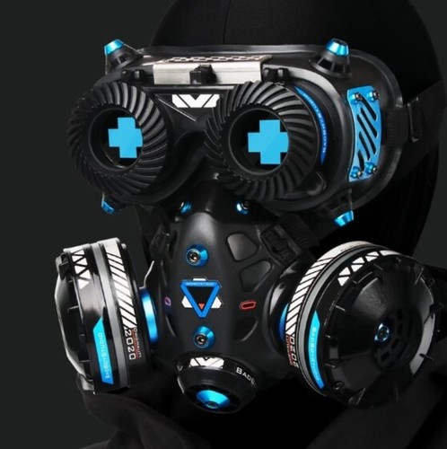 Cyberpunk maschera meccanica - maschera,