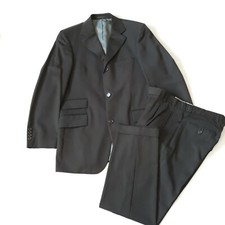 HUGO BOSS VESTITO UOMO CERIMONIA ELEGANTE 100% PURA LANA TG 48