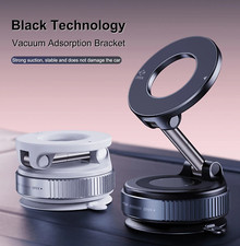 Supporto Telefono Auto Aspirapolvere Magnetico 360° Pieghevole Supporto per iPhone Samsung