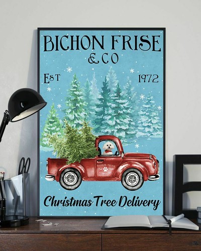 Bichon frise and - and, albero