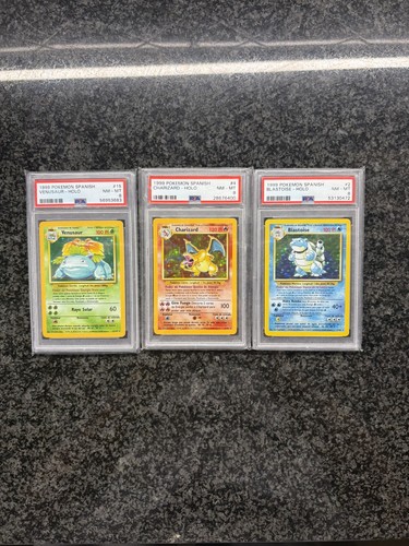 Psa pokemon base set spanish - 8,