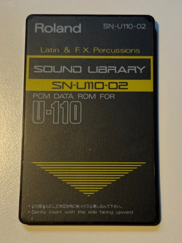 Roland card u110 - sn-u110, 02