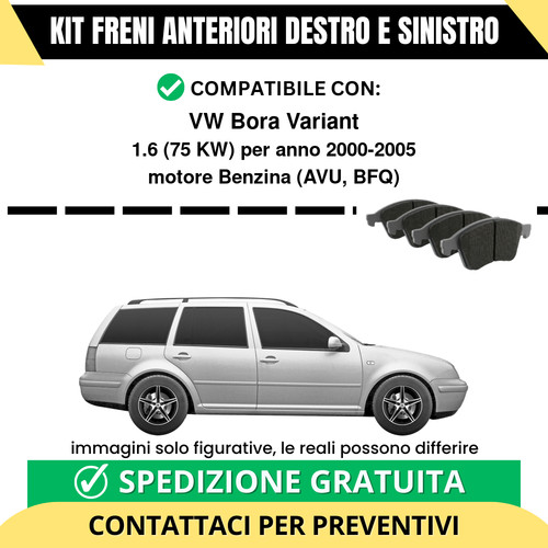Pastiglie freno anteriori - pastiglie, per