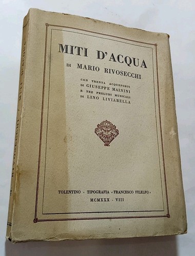 Mario rivosecchi miti - rivosecchi,