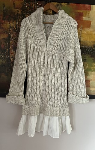Abito zara maglia grossa - zara,