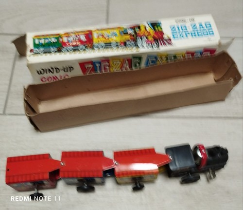 Trenino vintage carica - carica, a