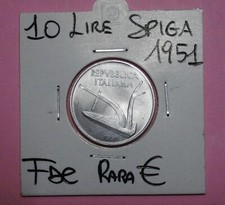 10 LIRE DELFINO 1951-1999 FDC (5) E SCEGLI L'ANNO  CHE TI MANCA COMPRA SUBITO