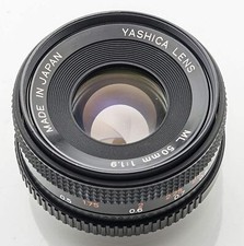 Yashica Lens ML 50 mm 50mm 1:1.9 1.9 -- Contax analog