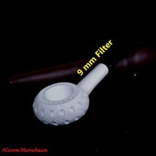 9mm Tomato Meerschaum Pipe