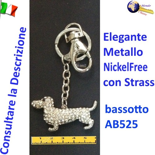 Portachiavi regalo bassotto - portachiavi,