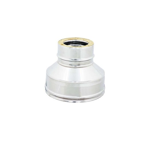 Riduzione inox doppia - , parete