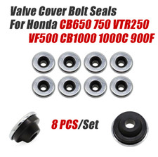 8PCS Guarnizioni Bulloni Coperchio Valvola per Honda CB650 CB750 VTR250 VF500 CB1000 1000C 900F