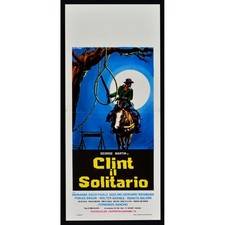 LOCANDINA CLINT IL SOLITARIO GEORGE MARTIN FERNANDO SANCHO RENATO BALDI B66