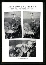 Cartolina Artisti Moto Alfredo