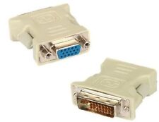 CONVERTITORE DA DVI 24PIN 5 MASCHIO A VGA FEMMINA CONVERTITORE FULL HD