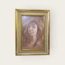 QUADRO FIRMATO ANDREA VACCARO - RITRATTO FEMMINILE