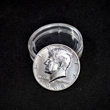 JFK mezzo dollaro tondo 1968