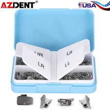 50 set ortodonzia dentale 1° tubo buccale molare Roth/MBT 022 tubi incollabili USA