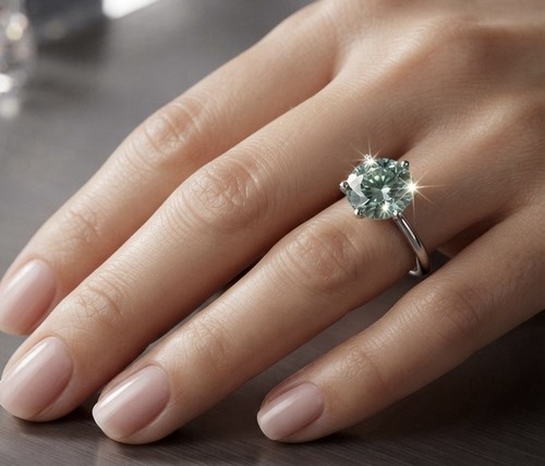 Anello solitario argento - anello,