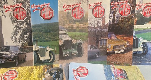 Enjoying magazine vintage - enjoying,