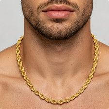 Collana con ciondolo catena