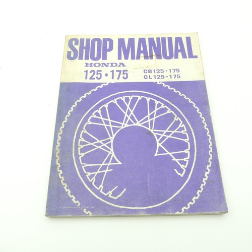 Honda 125 175 manuale - cb,