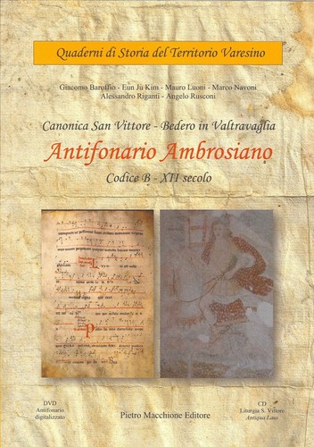 Antifonario ambrosiano codice - antifonario,