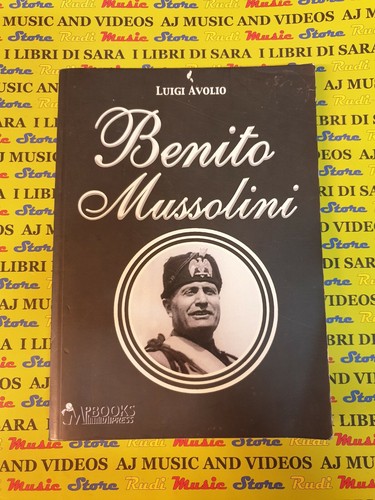 Book libro benito mussolini - book,
