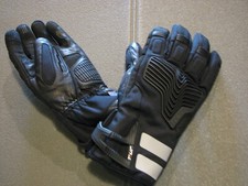 Vintage guanti moto pelle TUR Tucano urbano  motor  gloves black genuine leather