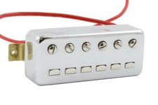 NEW - Pickup per chitarre stile Hofner, cover cromata, #PU-6430-010