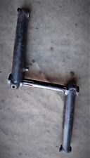 Perno movimento centrale + pedivelle di bici antica inglese