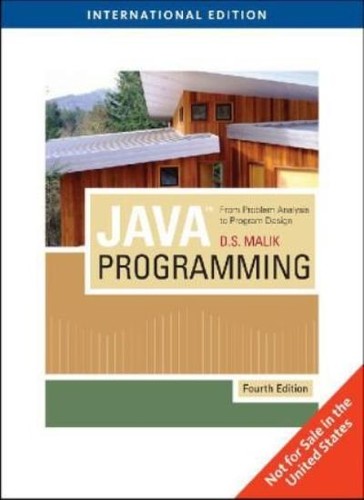 Java programming from - java,